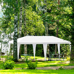 10' x 20' Canopy Tent Heavy Duty Wedding Party Tent with 4 Sidewalls & Carry Bag, Portable Canopy Shelter Tent Pavilion Event Tent  for Outdoor Use