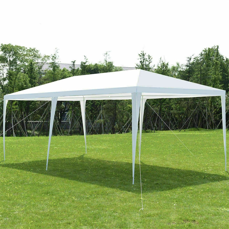 10' x 20' Canopy Tent Heavy Duty Wedding Party Tent with 4 Sidewalls & Carry Bag, Portable Canopy Shelter Tent Pavilion Event Tent  for Outdoor Use