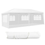 10' x 20' Canopy Tent Heavy Duty Wedding Party Tent with 4 Sidewalls & Carry Bag, Portable Canopy Shelter Tent Pavilion Event Tent  for Outdoor Use