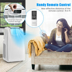 11500 BTU Dual Hose Portable Air Conditioner Cools 400 Sq.Ft with Remote Control, 3-in-1 Powerful AC Unit w/ Dry, Fan & Sleep Mode, Installation Kit