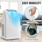 11500 BTU Dual Hose Portable Air Conditioner Cools 400 Sq.Ft with Remote Control, 3-in-1 Powerful AC Unit w/ Dry, Fan & Sleep Mode, Installation Kit