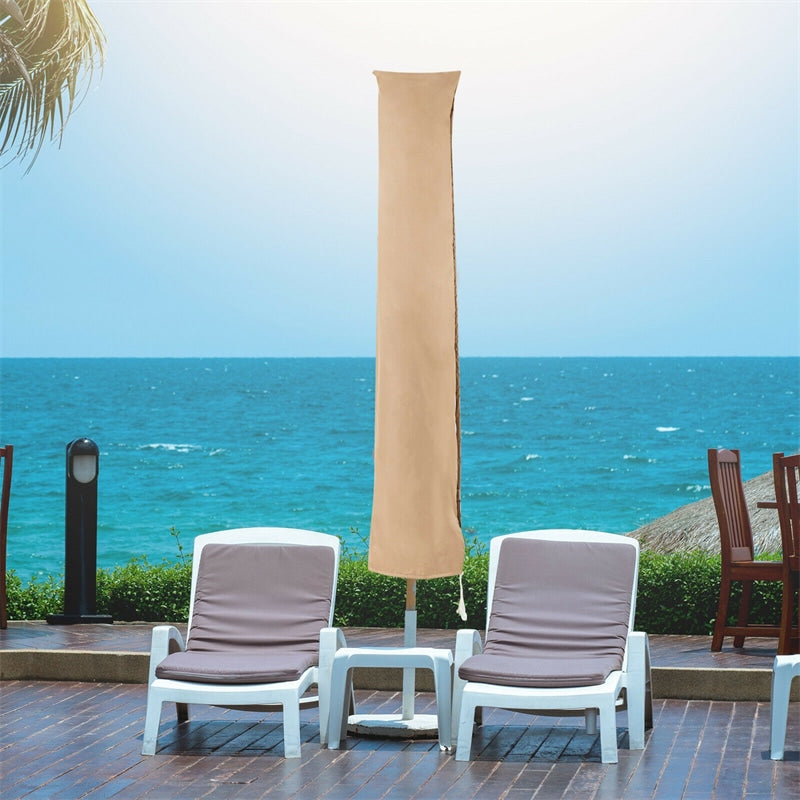 11FT Waterproof Outdoor Parasol Cover Umbrella Cover for Square Offset Cantilever Umbrella