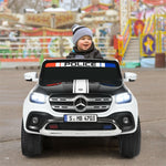 12V 2-Seater Kids Ride On Truck Car Mercedes Benz X Class RC with Remote Control