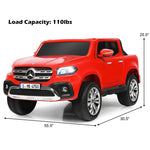 12V 2-Seater Kids Ride On Truck Car Mercedes Benz X Class RC with Remote Control