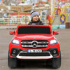 12V 2-Seater Kids Ride On Truck Car Mercedes Benz X Class RC with Remote Control