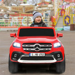 12V 2-Seater Kids Ride On Truck Car Mercedes Benz X Class RC with Remote Control