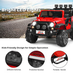 2-Seater Kids Ride on Truck 12V Battery Powered Electric Vehicle with Remote Control & Lights