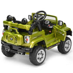 Kids Ride on Truck 12V Battery Powered Car with 2 Motors,  Remote Control & LED Lights MP3