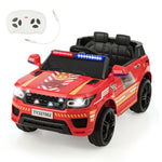 Kids Ride On Police Car 12V Battery Powered Electric Vehicle with Remote Control