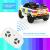 Kids Ride On Police Car 12V Battery Powered Electric Vehicle with Remote Control