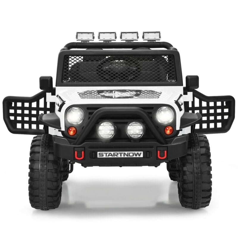 2-Seater Kids Ride on Truck Car 12V Battery Powered Electric Vehicle with Remote Control, Lights & Music