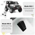 2-Seater Kids Ride on Truck Car 12V Battery Powered Electric Vehicle with Remote Control, Lights & Music