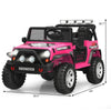 2-Seater Kids Ride on Truck Car 12V Battery Powered Electric Vehicle with Remote Control, Lights & Music