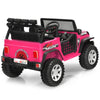 2-Seater Kids Ride on Truck Car 12V Battery Powered Electric Vehicle with Remote Control, Lights & Music