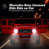 Kids Ride On Car 12V Licensed Mercedes-Benz G63 Electric Vehicle with Remote Control, Double Open Doors, Battery Powered Riding Toy