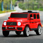 12V Kids Ride On Car, Licensed Mercedes-Benz G63 Electric Vehicle with Remote Control, Double Open Doors & Music, Battery Powered Ride On Toy