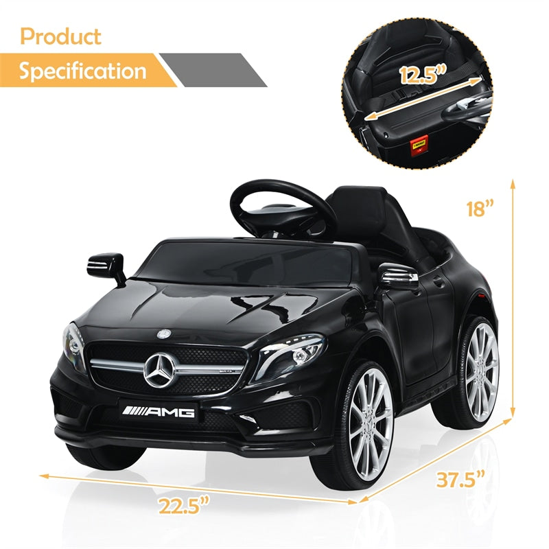 12V Electric Kids Ride On Car Licensed Mercedes Benz GLA45 with Remote Control