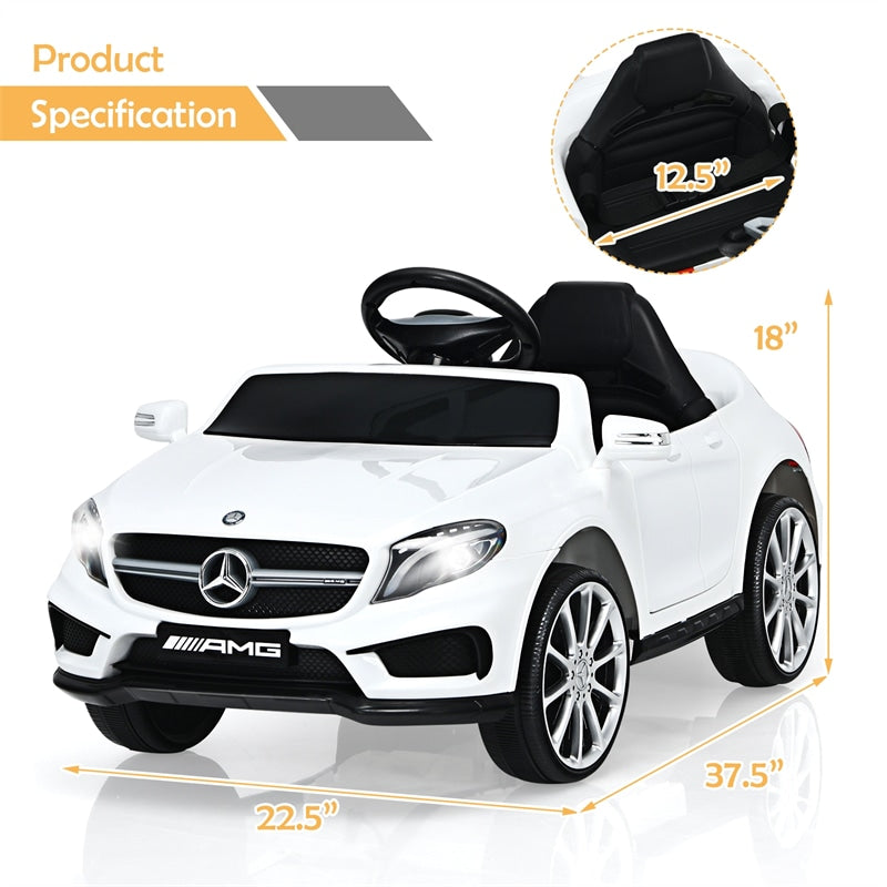 12V Electric Kids Ride On Car Licensed Mercedes Benz GLA45 with Remote Control