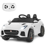 Kids Ride On Car 12V Licensed Jaguar F-Type SVR Battery Powered Electric Vehicle with Remote Control & Lights