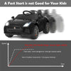 Kids Ride On Car 12V Licensed Jaguar F-Type SVR Battery Powered Electric Vehicle with Remote Control & Lights