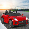 Kids Ride On Car 12V Licensed Jaguar F-Type SVR Battery Powered Electric Vehicle with Remote Control & Lights