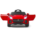 Kids Ride On Car 12V Licensed Jaguar F-Type SVR Battery Powered Electric Vehicle with Remote Control & Lights