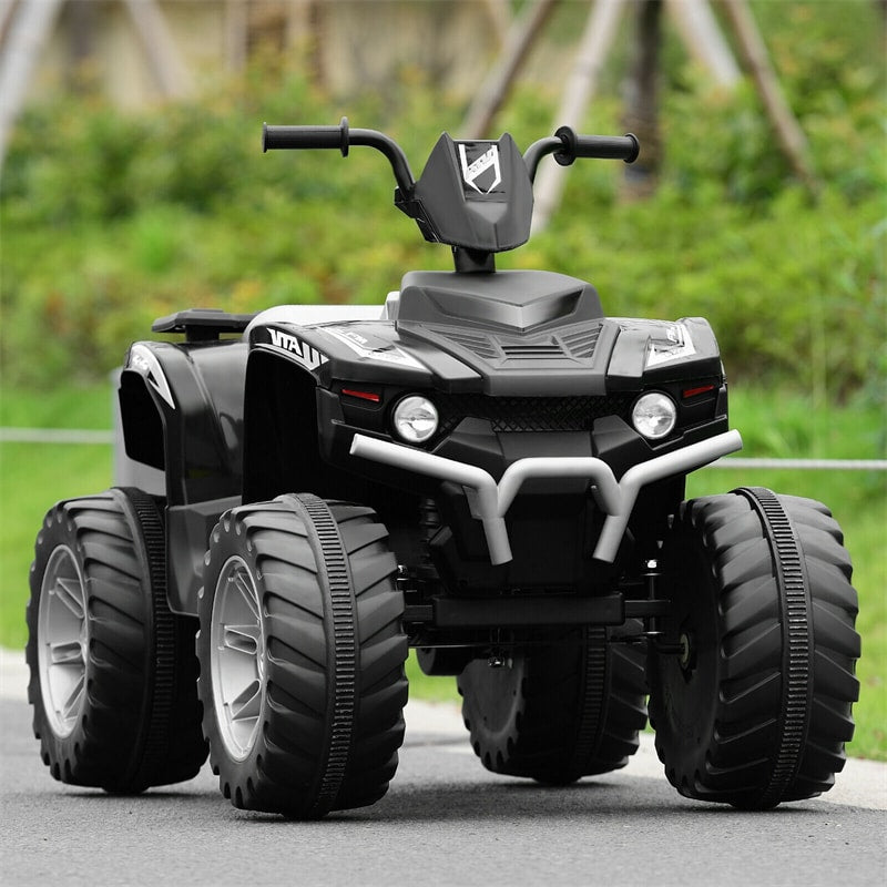 12V Kids Ride On ATV Quad 4-Wheeler Ride On Car Electric Vehicle with LED Lights & Music