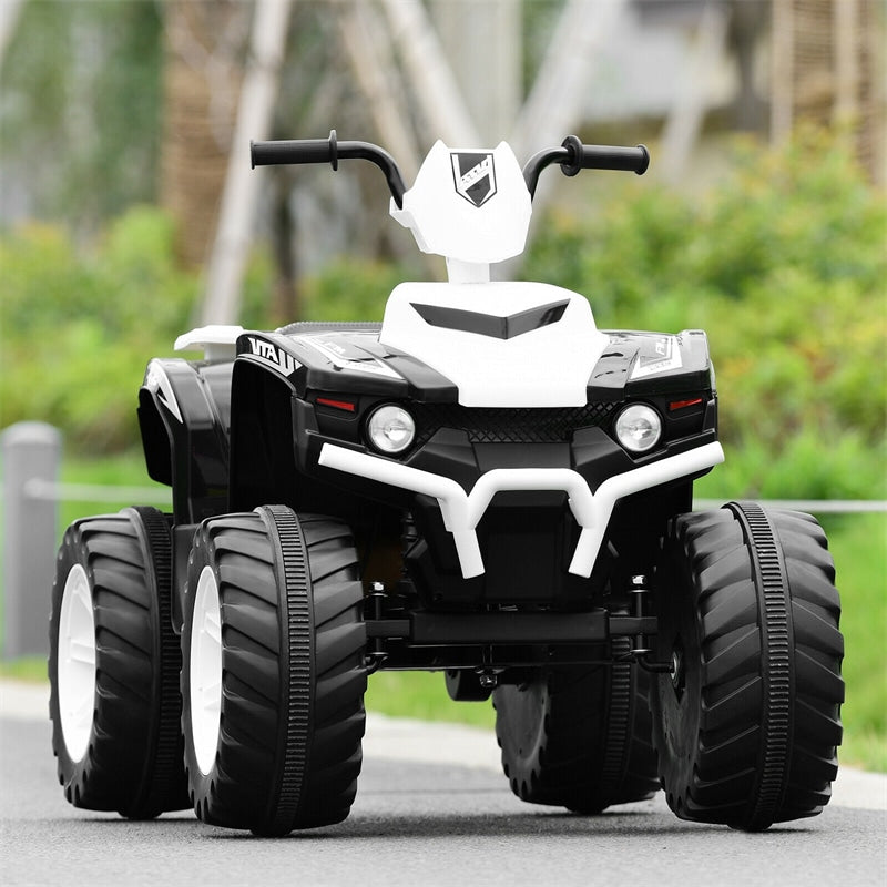 12V Kids Ride On ATV Quad 4-Wheeler Ride On Car Electric Vehicle with LED Lights & Music