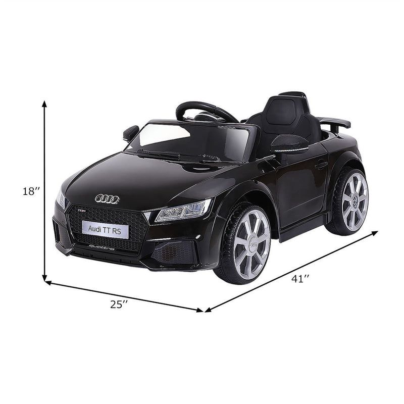 Kids Ride On Car Licensed Audi TT RS 12V Battery Electric Vehicle with Remote Control