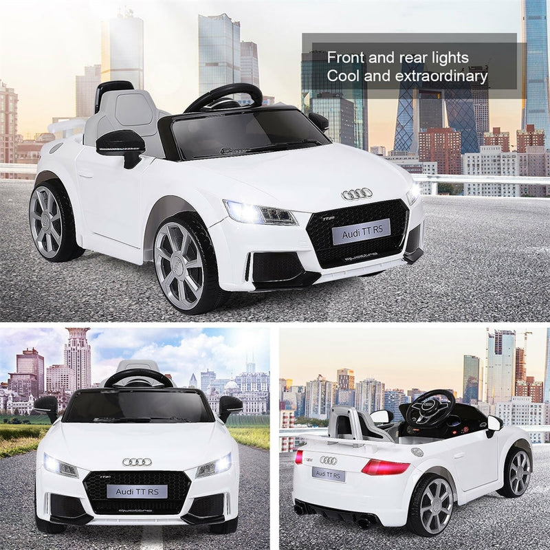 Kids Ride On Car Licensed Audi TT RS 12V Battery Electric Vehicle with Remote Control