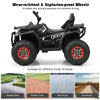 12V Kids ATV Electric Ride-on Quad Battery Powered 4-Wheeler Car with LED Lights MP3