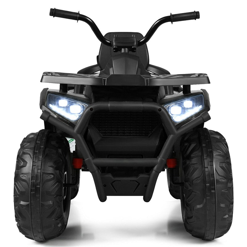 12V Kids ATV Electric Ride-on Quad Battery Powered 4-Wheeler Car with LED Lights MP3