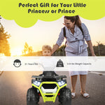 12V Kids ATV Electric Ride-on Quad Battery Powered 4-Wheeler Car with LED Lights MP3