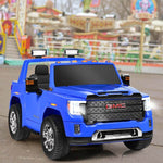 2 Seater Kids Ride on Truck 12V Licensed GMC Battery Powered Electric Car with Remote Control & Storage Box