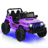 Kids Ride on Car Truck 2-Seater 12V Battery Powered Electric Car with Remote Control & LED Lights