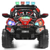 Kids Ride On Truck 12V Battery Powered Electric Car with Remote Control & Colorful LED Lights MP3 Music