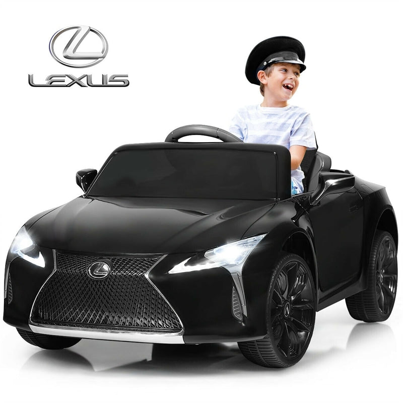 12V Kids Ride on Car Licensed Lexus LC500 Battery Powered Car with Remote Control & LED Lights, Electric Vehicle for Boys& Girls