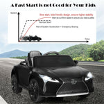 12V Kids Ride on Car Licensed Lexus LC500 Battery Powered Car with Remote Control & LED Lights, Electric Vehicle for Boys& Girls