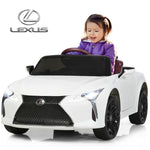 12V Kids Ride on Car Licensed Lexus LC500 Battery Powered Car with Remote Control & LED Lights, Electric Vehicle for Boys& Girls