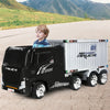 12V Kids Semi-Truck Ride On Car with Storage Container and Remote Control