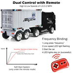 12V Kids Semi-Truck Ride On Car with Storage Container and Remote Control