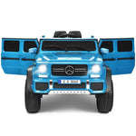 12V Kids Ride-On Truck, Licensed Mercedes Benz G650S Electric Car with Remote Control, Lights & Storage Box, Battery Vehicle Toy for Boys Girls