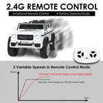 Kids Ride On Truck Car Licensed Mercedes-Benz G650S 12V Battery Powered Electric Vehicle with Remote Control & Storage Box