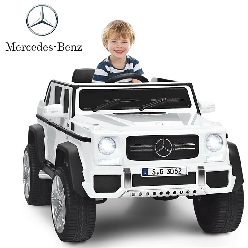 Kids Ride On Truck Car Licensed Mercedes-Benz G650S 12V Battery Powered Electric Vehicle with Remote Control & Storage Box