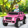 Kids Ride On Truck Car Licensed Mercedes-Benz G650S 12V Battery Powered Electric Vehicle with Remote Control & Storage Box