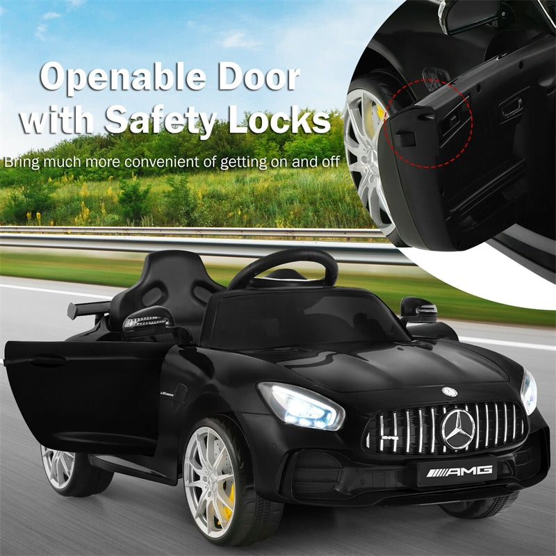 Kids Ride On Car 12V Mercedes Benz GTR Battery Powered Electric Vehicle with Remote Control