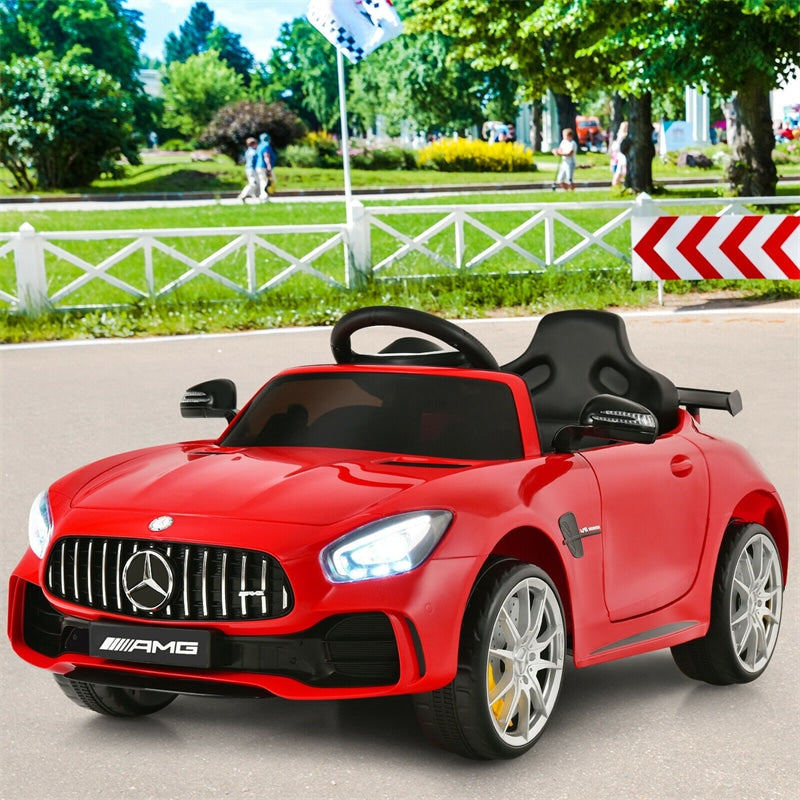 Kids Ride On Car 12V Mercedes Benz GTR Battery Powered Electric Vehicle with Remote Control