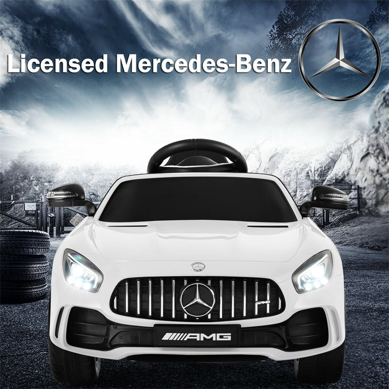 Kids Ride On Car 12V Mercedes Benz GTR Battery Powered Electric Vehicle with Remote Control