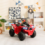 Kids Electric Ride On ATV 12V Battery Powered 4-Wheeler Quad Car with Light MP3