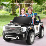 2 Seater Kids Ride on Truck 12V Licensed GMC Battery Powered Electric Car with Remote Control & Storage Box